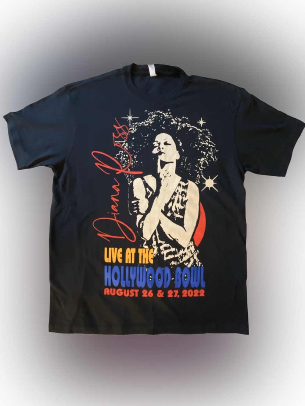 Diana Ross Live at the Hollywood Bowl 2022 RARE Graphic Tee